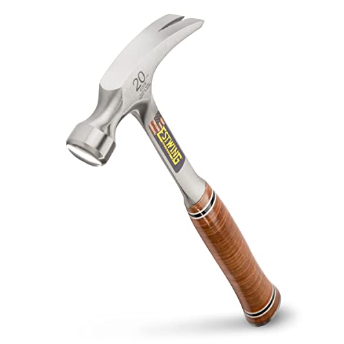Estwing - E20S Straight Claw Hammer - Ledergriff 20 Unzen - ESTE20S