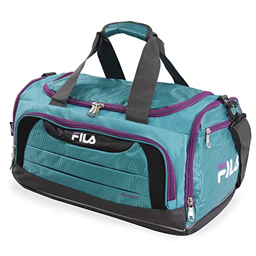 Fila Cypress Small Sport Duffel Bag, Turquoise Purple, One Size
