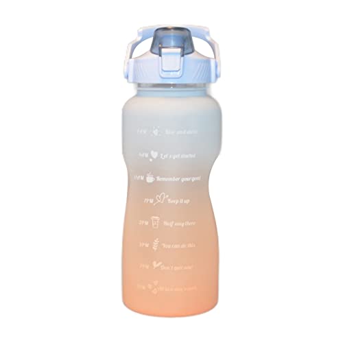 XQxiqi689sy Wasserkolben Ergonomische Design-Getränk-Flasche-Sperrdesign für Schule Blau