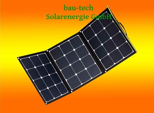 SunFolder 120Watt 12Volt Solartaschen Set für Wohnmobil Garten Freizeit