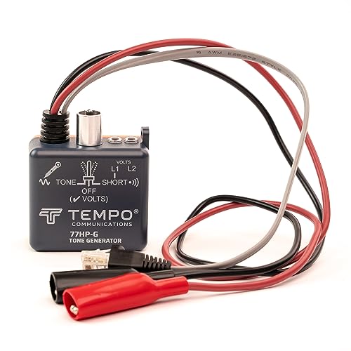 TEMPO Communications 77HP-G Universal-Tongenerator | Kupferkabelverfolgung | Professionelle Qualität (Modell 2023)