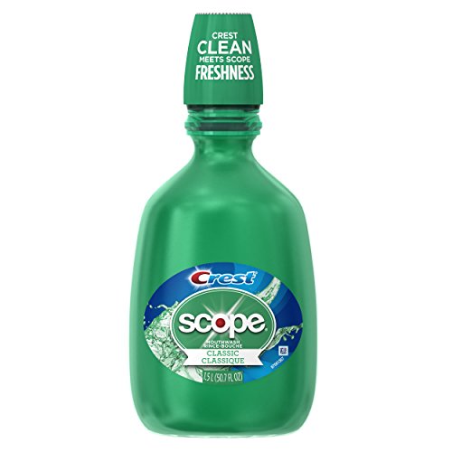 Crest Scope Classic Mouthwash Original Formel, grün, 50.72 Fl Oz