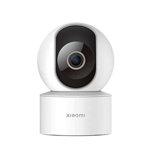 Xiaomi Mi Smart Camera C200 1080p, Indoor WiFi Überwachungskamera, AI-Personenerkennung, bidirektionales Audio, Nachtsicht, kompatibel mit Google und Alexa, Weiß