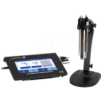 Wasseranalysegerät PCE-BPH 20 mit Bluetooth Schnittstelle Datenspeicher Touchscreen Messdaten auf USB-Stick exportierbar pH, Redox, Leitfähigkeit Analysesoftware