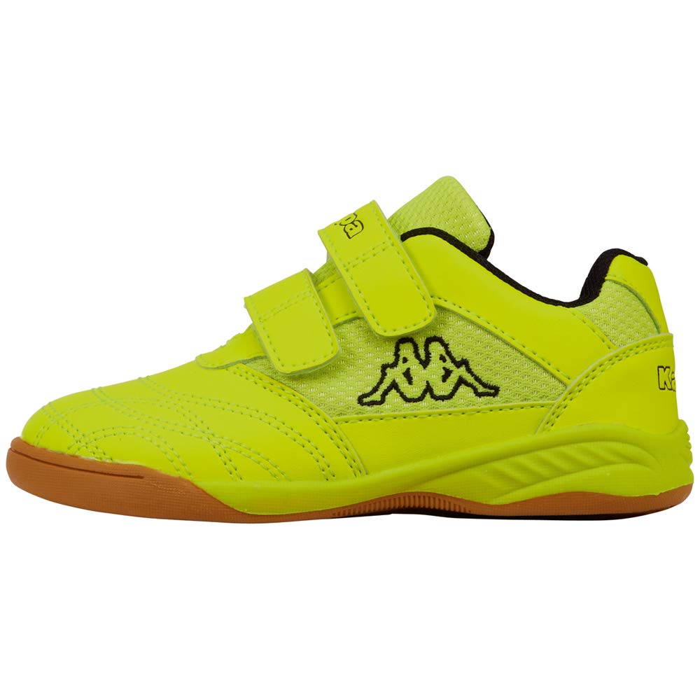 Kappa Kickoff OC Kids Sports Shoes, 4011 Yellow/Black, 27 EU