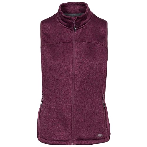 Trespass Damen Mildred Warme Fleecewest, potent Purple Marl, XXS