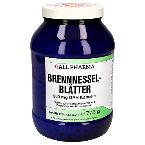 Gall Pharma Brennnesselblätter 250 mg GPH Kapseln 1750 Stück