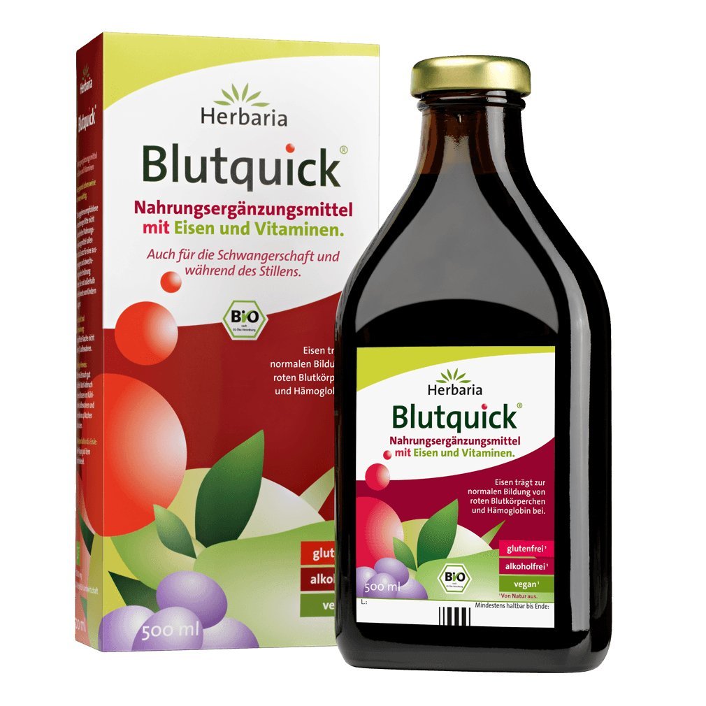 Herbaria Bio Blutquick (6 x 500 ml)