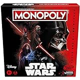Monopoly: Disney Star Wars Dunkle Seite der Macht Brettspiel für Familien, Spiel für Kinder, Star Wars Geschenk