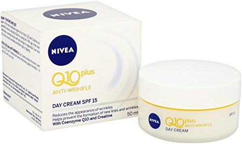 Nivea Q10 Plus-SPF 15 Anti-Falten Face Day Creme, 50 ml, 3 Stück