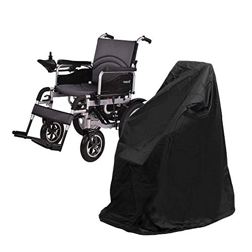 precauti Rollstuhl-Schutzhülle Professionelle wasserdichte Rollstuhlabdeckung, Regenschutz, langlebig, leicht zu schützen, Winddicht und UV-beständig