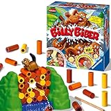 Ravensburger 22246 - Billy Biber - Geschicklichkeitsspiel für ruhige Hände - Spiel für Kinder ab 4 Jahren, Familienspiel für 1-4 Spieler - magische Zauberfolie