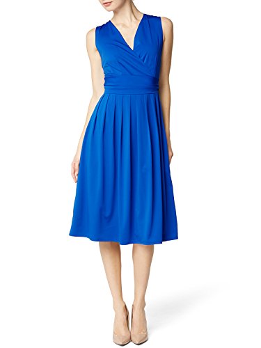 Damen Kleid raffiniertes bequemes Umstandskleid für Schwangere Dress Maternity/Bright Blue Gr. M …