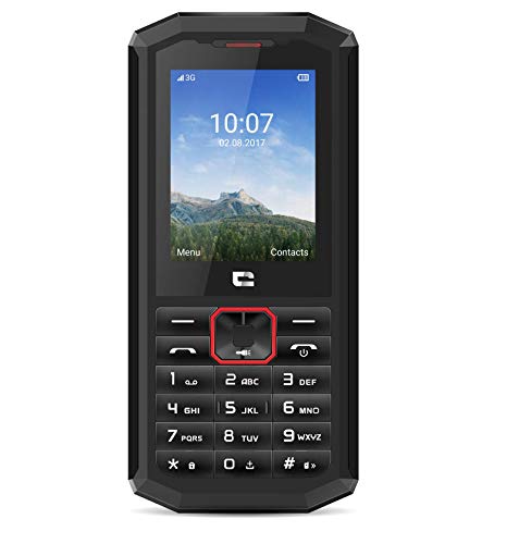 Crosscall Spider-X5 Mobiltelefon (2,4 Zoll - 64 GB internal Speicher - Dual SIM) Schwarz
