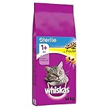 Whiskas 1+ Sterile Huhn - 14 kg
