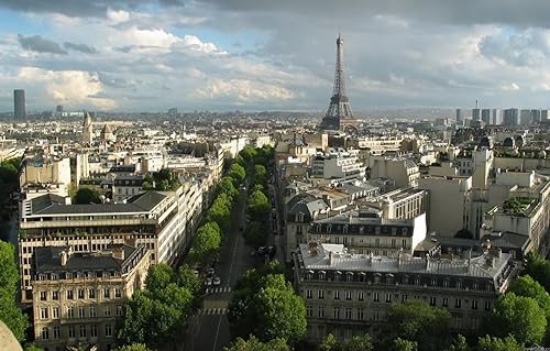 GUOHLOZ Puzzle | Puzzle Erwachsene Anspruchsvoll | 1000 Puzzle | Puzzel Stadt, Eiffel, Paris, Frankreich, 75x50cm