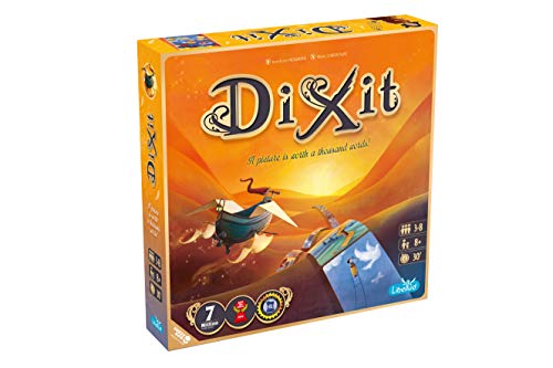 Libellud, Dixit, Board Game, Ages 8+, 3 to 8 Players, 30 Minutes Playing Time