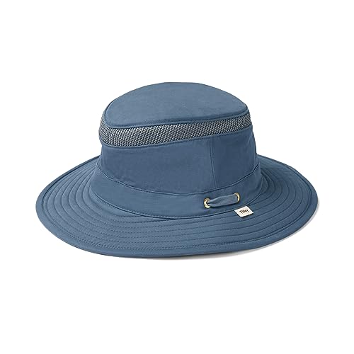 Tilley T5MO Medium Curved Brim Organic Cotton Airflo® Hat Mid Blau 7 3/4
