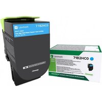 Lexmark X417 - Hohe Ergiebigkeit - Cyan - Original - Tonerpatrone LCCP, LRP - für Lexmark CS417dn, CS517de, CX417de