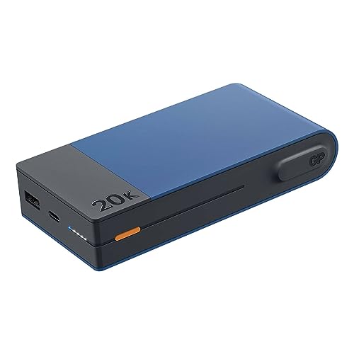GP Batteries MP20B Powerbank 20000 mAh Power Delivery Li-Ion USB, USB-C™ Blau