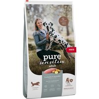 MERA pure sensitive fresh meat Adult Truthahn und Kartoffel Hundefutter - Trockenfutter für Hunde mit einer Rezeptur ohne Getreide und 25% Frischfleisch