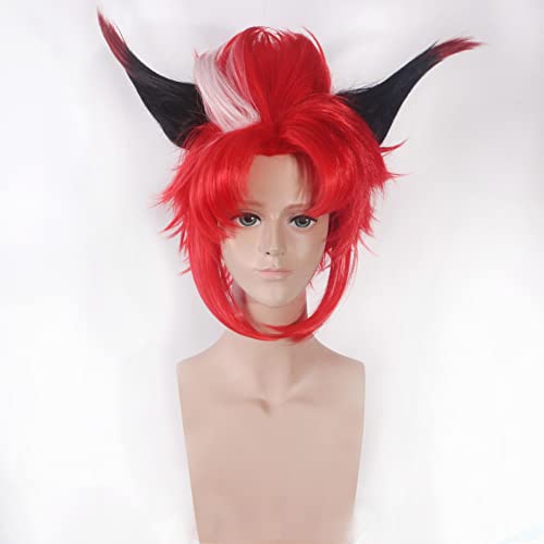 Wig for Halloween Fashion Christmas Party Dress Up Wig King Game Glory Baili Xuan Ce Cosplay Wig Short Anti-Alice Beauty Tip