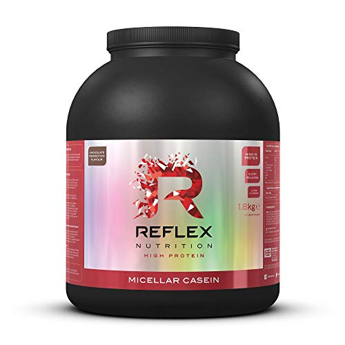 Reflex Nutrition Micellar Casein Protein-Pulver – 1,8kg, Schokolade