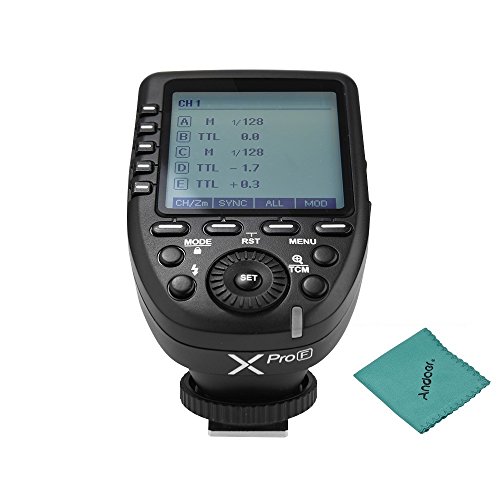 Godox Xpro-F TTL Wireless Blitz Flash Trigger High Speed Autoflash 1/8000 s HSS Große LCD 5 Gruppentasten 11 Anpassbare für Fujifilm GFX50S X-Pro X-T X-T X-T X-T X-T X-T X-T X-T X-T X A3 X100F X100T