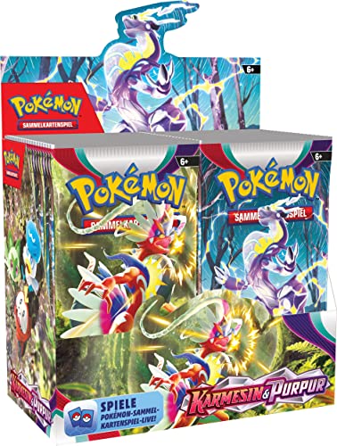 Pokémon Sammelkartenspiel Karmesin & Purpur Display-Box