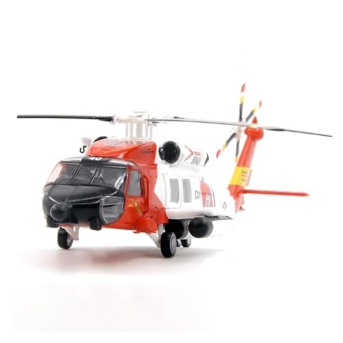 Ferngesteuertes Flugzeug Für United States Coast Guard HH-60J Rescue Eagle Hubschrauber Fertigmodell Sammlerspielzeug Geschenk Maßstab 1:72