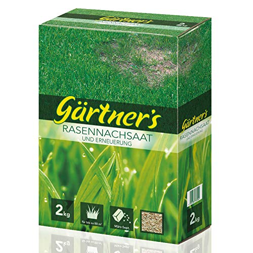 Gärtner’s Rasensamen Rasennachsaat & Erneuerung 2 kg