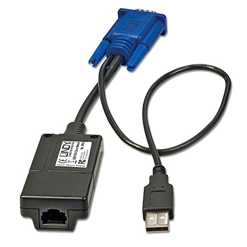 LINDY 39634 Computer Access Modul USB, VGA für KVM Switch CAT-32/-16 schwarz