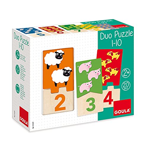 Jumbo Spiele Goula D53329 - Holzpuzzle - Duo