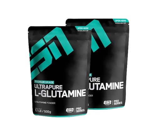 ESN Ultrapure L-Glutamine, 2 x 500 g Pulver