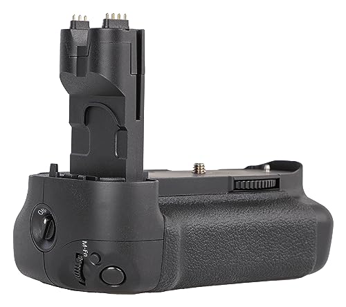 Khalia-Foto Meike Batteriegriff für Canon EOS 7D wie BG-E7 in Originalqualität Powerpack mit Hochformatauslöser und vielen Funktionen (Hochformatgriff/Akkugriff)