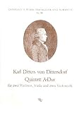 Quintett A-Dur: für 2 Violinen, Viola und 2 Violoncelli