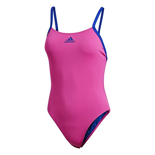 adidas Damen PERF Swim INF+ Badeanzug, Rosa (Shock pink/Collegiate royal), D38