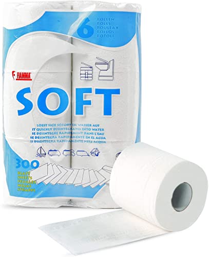 Fiamma® Soft Toilettenpapier speziell für Campingtoiletten | 96er Set | Sparset