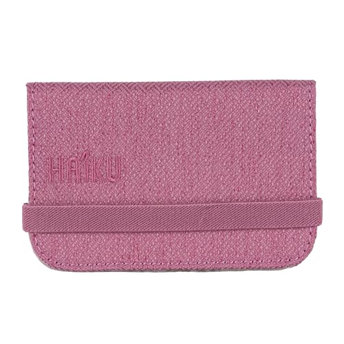 HAIKU RFID-Mini-Geldbörse 2.0, minimalistische Tasche und Geldbörse, RFID-Blockierung, Kreditkarten- und Ausweishalter mit zusätzlichem Schutz, Cherry Blossom