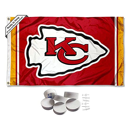 Kansas City Chiefs Banner und Tapisserie-Pads