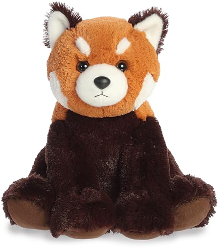 Aurora Cuddly Red Panda Stuffed Animal - Cozy Comfort - Endless Snuggles - Brown 14 Inches