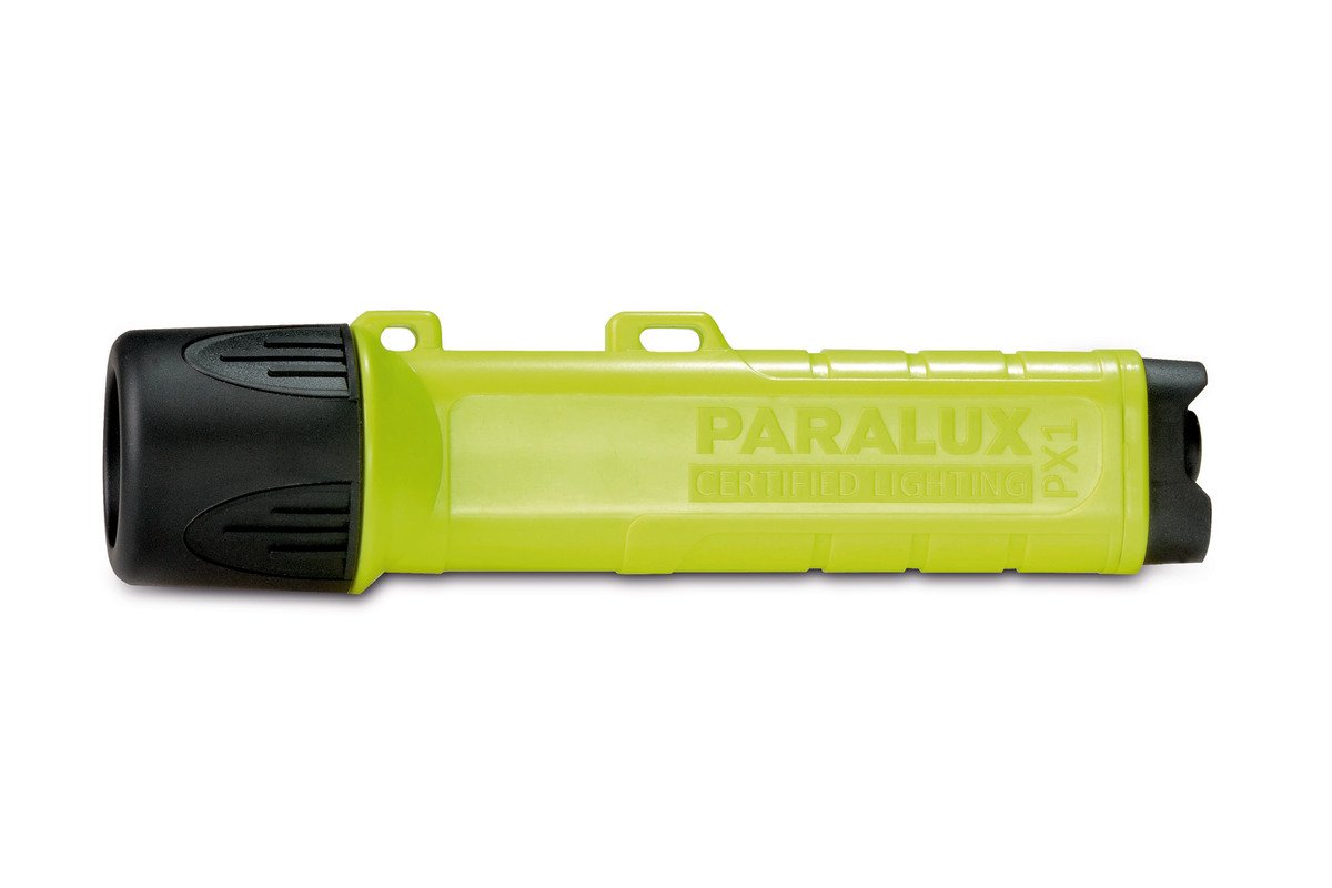 Parat Handleuchte Paralux PX1 (stabile Sicherheitsleuchte/Arbeitsleuchte wasserdicht, staubdicht/Leuchte inkl. Batterien)