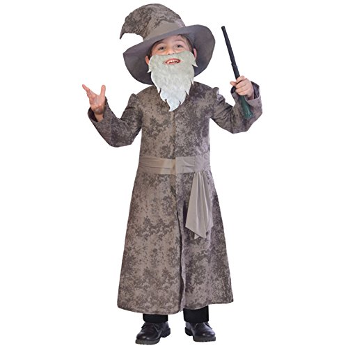 Weiser Zauberer - Gandalf Dumbledore Kostüm Kinder Jungen Amscan