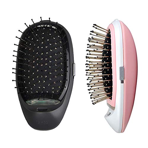 Tubayia 2 Stück Elektrische Ionische Haarbürste Massage Haarbürste Kamm für Frauen