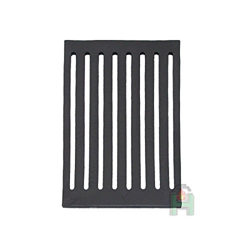 Sellon24® Gussrost 380x250x25mm Gusseisen Grill Rost Ofenrost Kaminrost Ascherost H0420