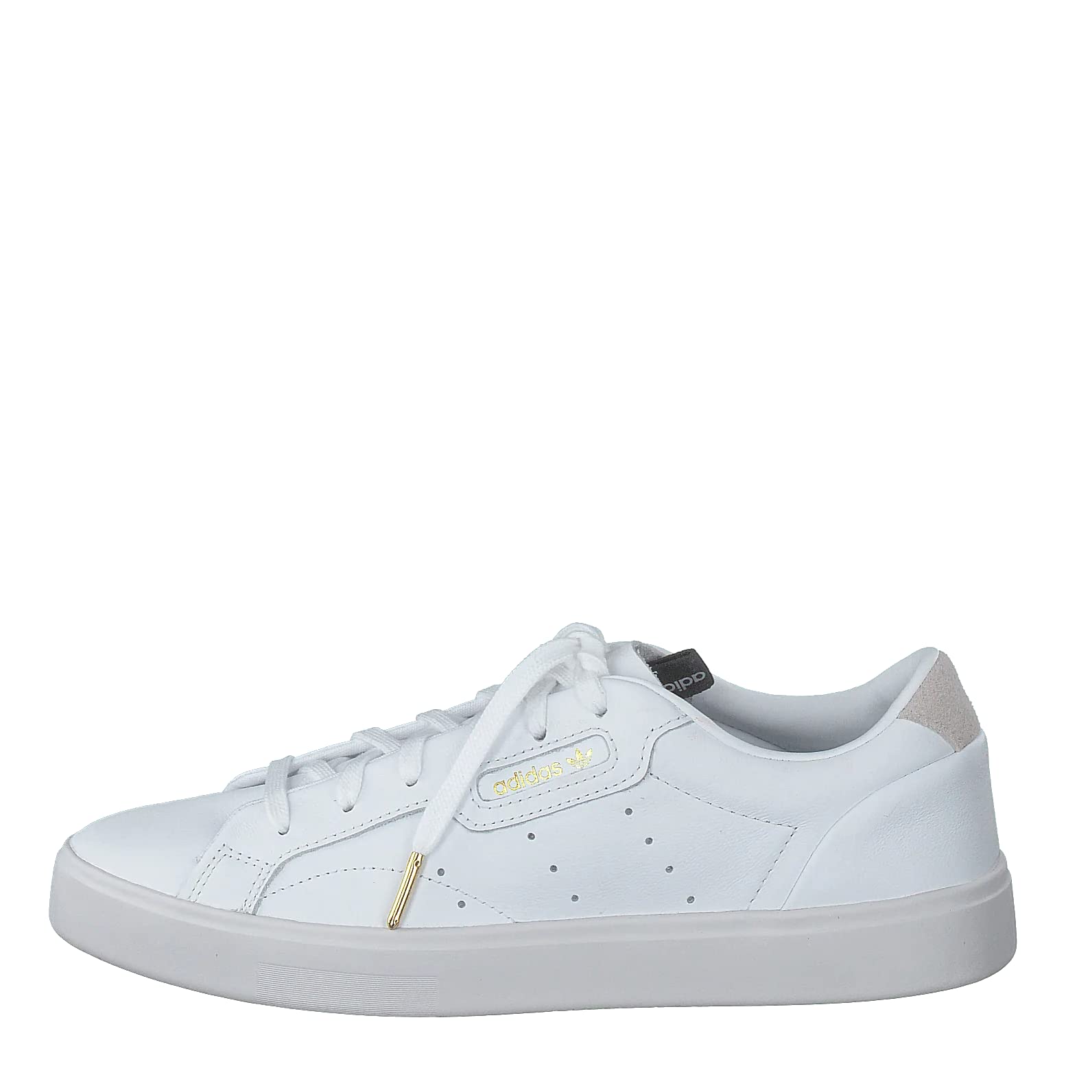 adidas Damen Sleek Sneaker, Weiß (Footwear White/Footwear White/Crystal White 0), 37 1/3 EU