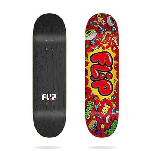 Jart Team Bang Red 7,87 x 29,5 Zoll Flip Deck Skateboard, Mehrfarbig (Mehrfarbig), Einheitsgröße