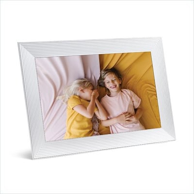 Aura Frames Carver Digitaler Bilderrahmen 25.7cm 10.1 Zoll 1280 x 800 Pixel Weiß