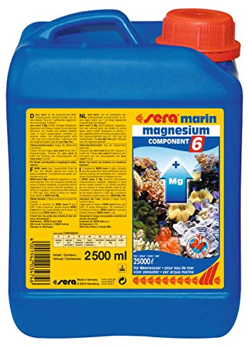 sera 03474 marin Component 6 magnesium 2,5 Liter - Enthält wichtiges Magnesium