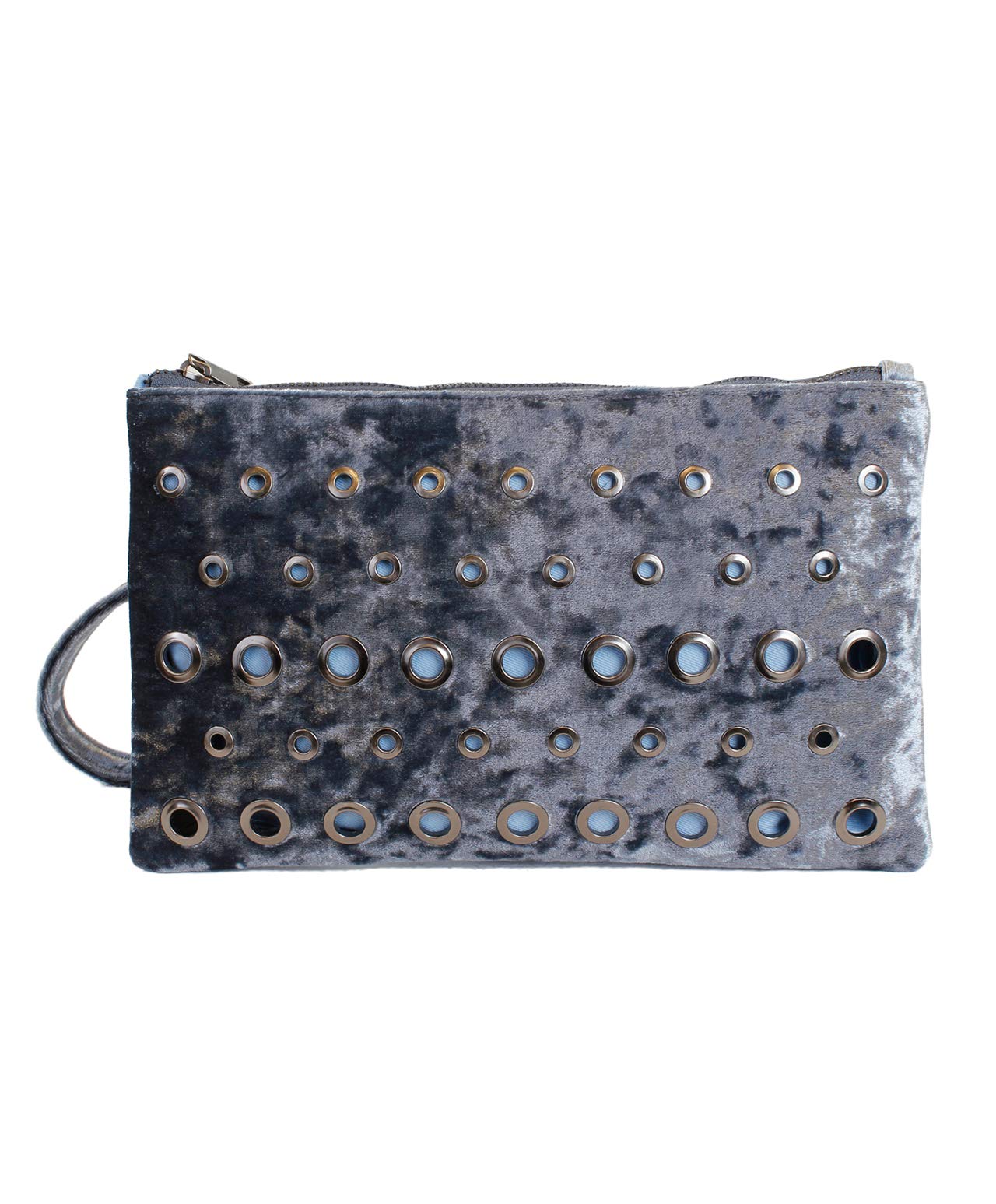 Eferri Clutch Handtasche Fontanars Party Tasche Damen Grau